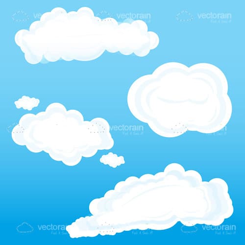 Clouds in the Sky Background
